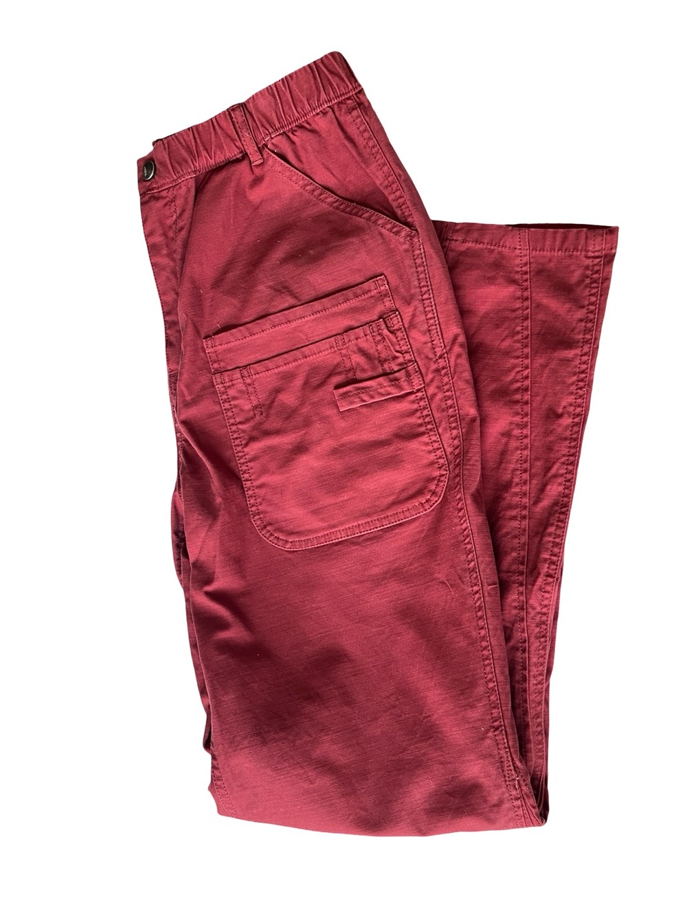 Free People Movement Voyage Utility Cargo Pants Red Womens Size Medium